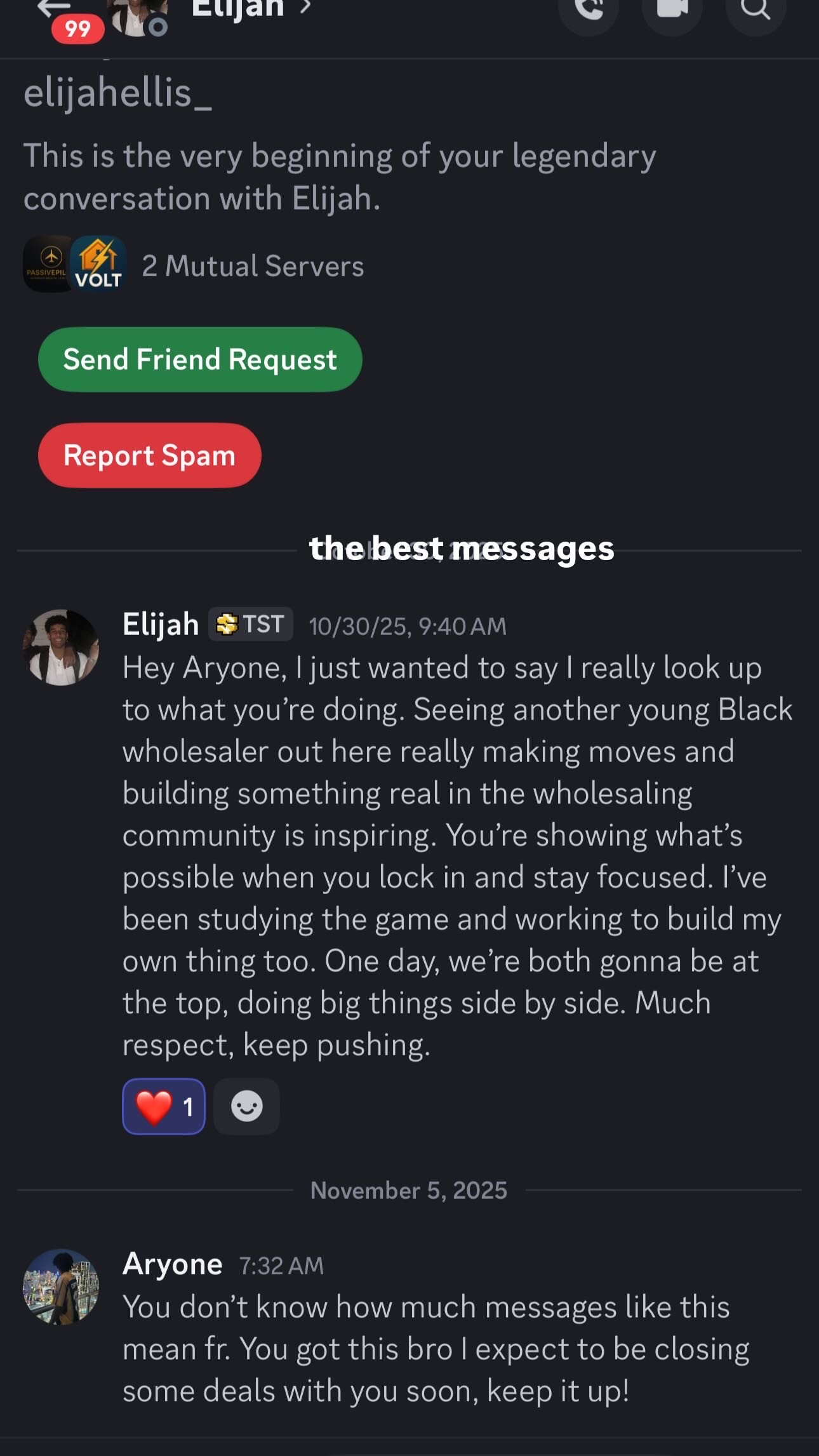 Elijah Community Inspiration